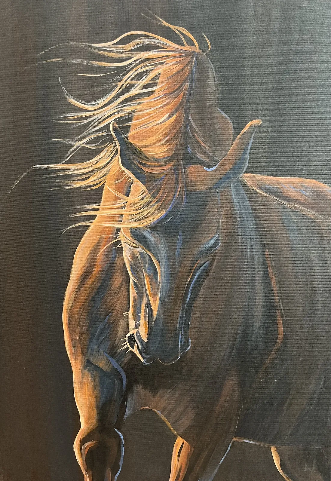 Image of Untitled  by Kate Bortnik, size: 60*80 cm, made of Canvas, acrylic , Painting medium, from Lviv, Ukraine , priced at $400